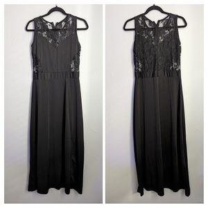 Lace Detail Long Dress